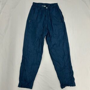 Pelzer Rainwear Vintage Rain Pant Navy Blue Men Size L (Made In USA)